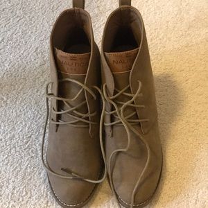 Nautica booties. Never worn.